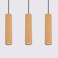 Sollux SL.1556 Pendelleuchte KARBON 3L golden 4