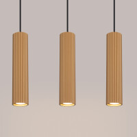 Sollux SL.1556 Pendelleuchte KARBON 3L golden 5