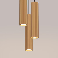 Sollux SL.1557 Pendelleuchte KARBON 3P golden 5