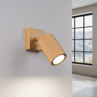 Sollux SL.1559 Wandleuchte KARBON golden 3