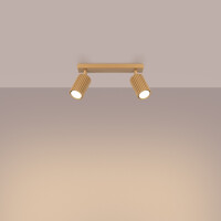 Sollux SL.1561 Plafond KARBON 2 golden 3