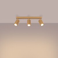 Sollux SL.1562 Plafond KARBON 3L golden 3