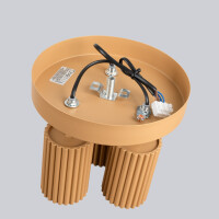 Sollux SL.1563 Plafond KARBON 3P golden 4
