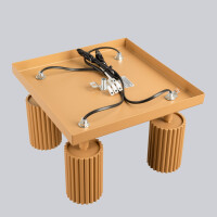 Sollux SL.1564 Plafond KARBON 4 golden 8