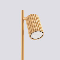 Sollux SL.1567 Tischlampe KARBON golden 5