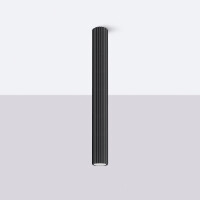 Sollux SL.1572 Plafond KARBON 60 schwarz 2