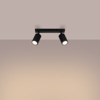 Sollux SL.1580 Plafond KARBON 2 schwarz 3