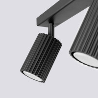 Sollux SL.1581 Plafond KARBON 3L schwarz 7