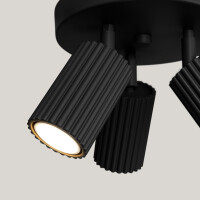 Sollux SL.1582 Plafond KARBON 3P schwarz 5