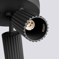 Sollux SL.1582 Plafond KARBON 3P schwarz 8