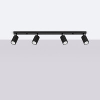 Sollux SL.1584 Plafond KARBON 4L schwarz 2