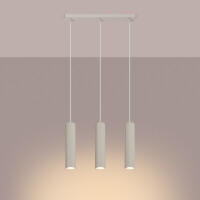 Sollux SL.1594 Pendelleuchte KARBON 3L beige 3