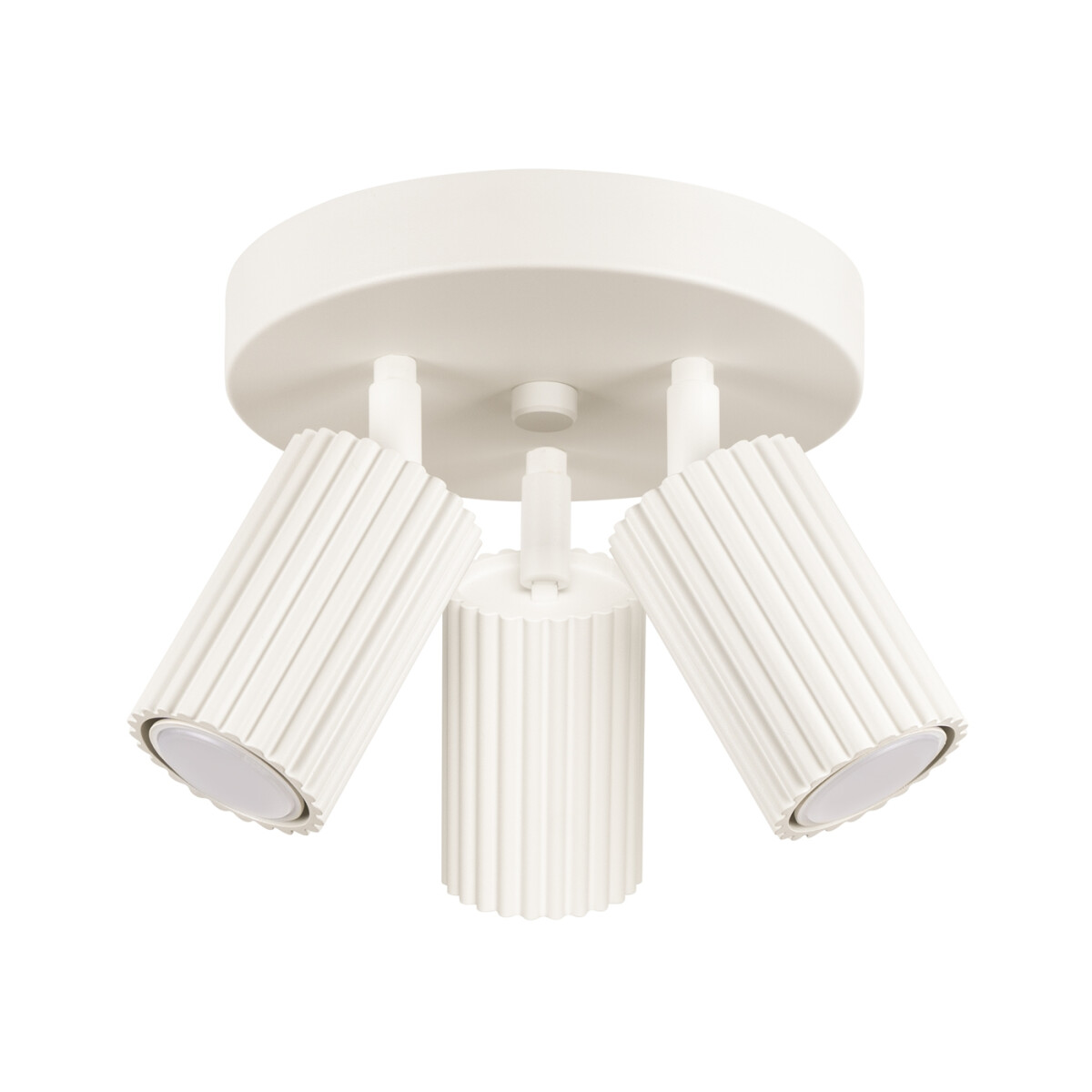 Deckenstrahler Karbon beige 3-flammig GU10 Rondell