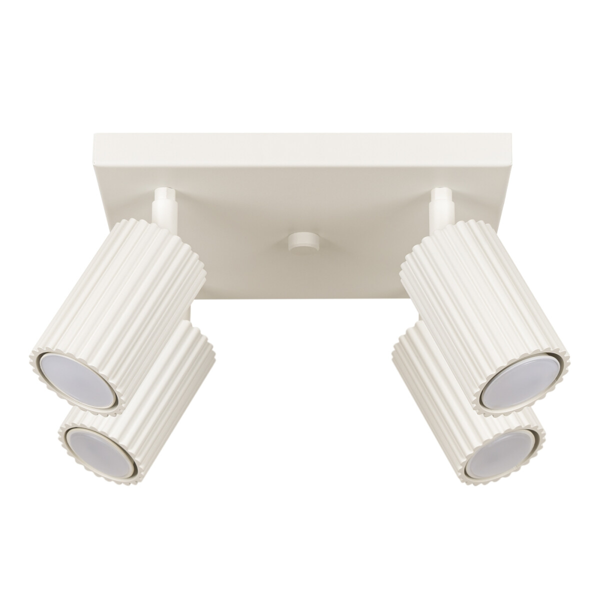Deckenstrahler Karbon beige 4-flammig eckig GU10
