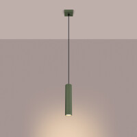 Sollux SL.1611 Pendelleuchte KARBON 1 olivgrün 3