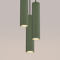 Sollux SL.1614 Pendelleuchte KARBON 3P olivgrün 5