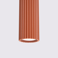 Sollux SL.1630 Pendelleuchte KARBON 1 roter Ocker 4