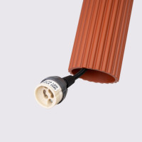 Sollux SL.1632 Pendelleuchte KARBON 3L roter Ocker 7