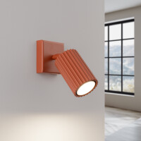 Sollux SL.1635 Wandleuchte KARBON roter Ocker 3