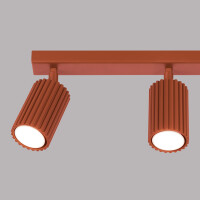 Sollux SL.1638 Plafond KARBON 3L roter Ocker 6
