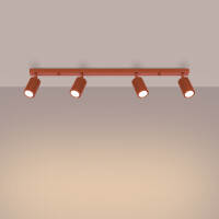 Sollux SL.1641 Plafond KARBON 4L roter Ocker 3