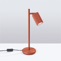 Sollux SL.1643 Tischlampe KARBON roter Ocker 2