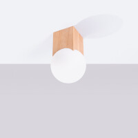 Sollux SL.1407 Plafond SOLIS Naturholz 2