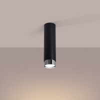 Sollux SL.1409 Plafond NERO 22,5 Schwarz/Chrom 3