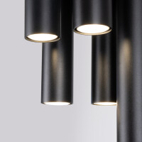 Sollux SL.1467 Plafond  LAGOS 5P Schwarz 6