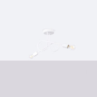 Sollux SL.1471 Kronleuchter LOOP 2 Weiß 2