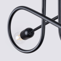 Sollux SL.1472 Kronleuchter LOOP 2 Schwarz 8