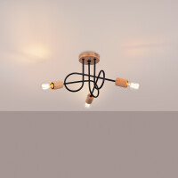 Sollux SL.1477 Kronleuchter EMBER 3 Schwarz 3
