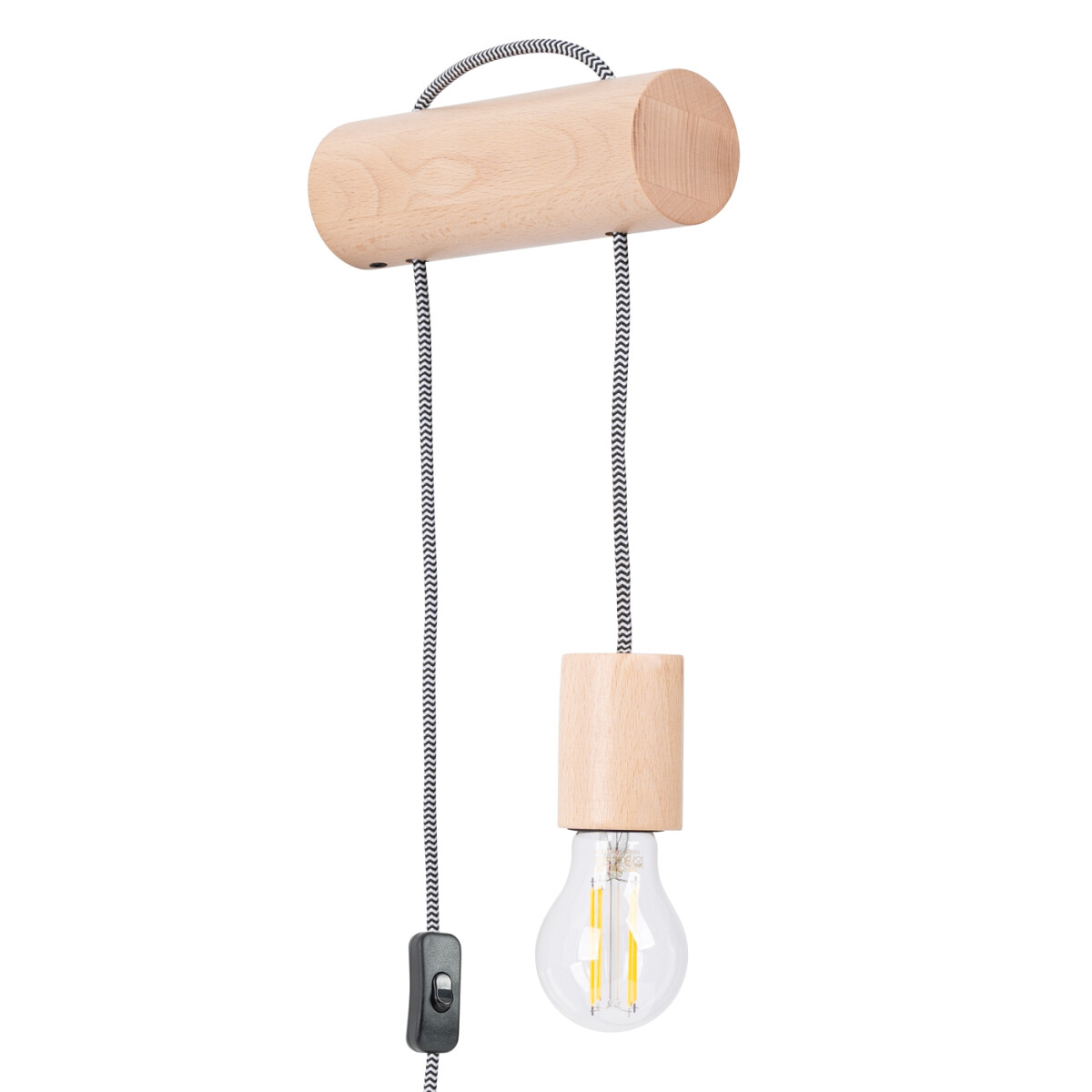 Wandleuchte mit Schalter Sollux Lighting Nibmi E27