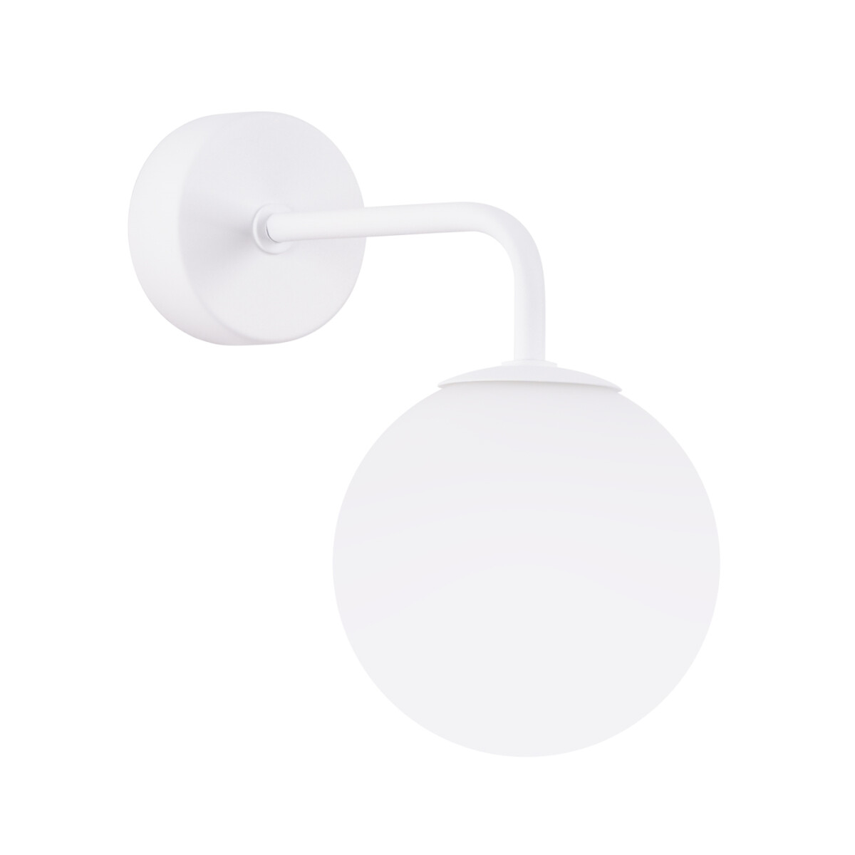 Wandlampe Astral Glasschirm weiß 1-flammig