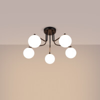 Sollux SL.1663 Kronleuchter ASTRAL 5 schwarz 3