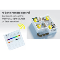 Multi 5 in 1 Touch Wand Panel RGBW RGB WW CCT 5
