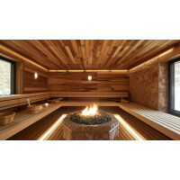 Saunabeleuchtung  COB LED mit einstellba gallery