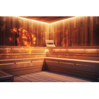 Saunabeleuchtung  COB LED mit einstellbaren weisstönen 