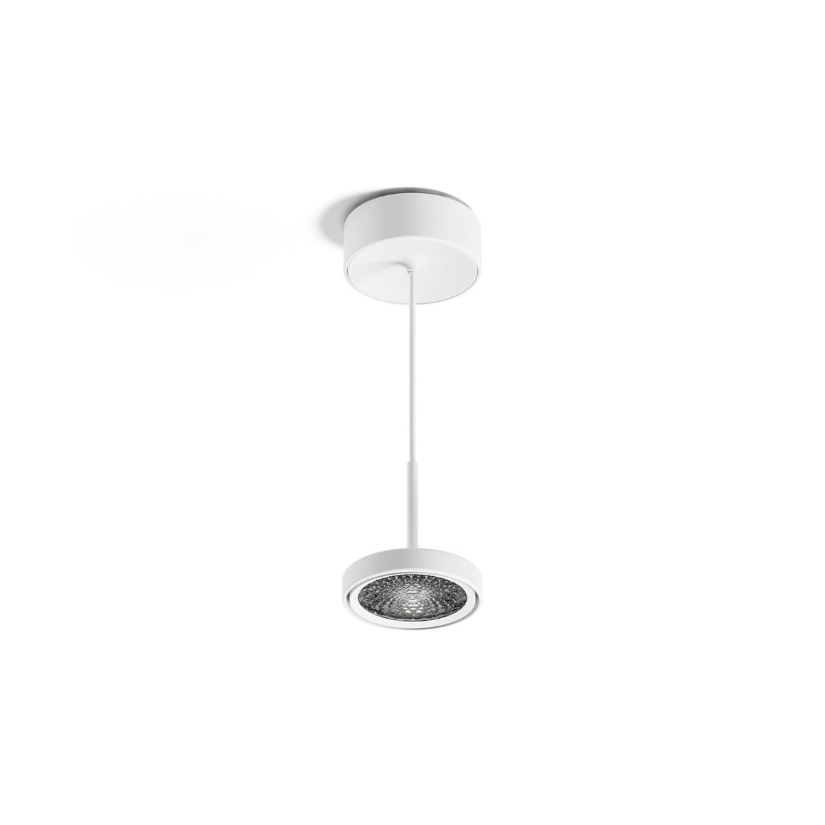 Sigor Nivo Pendelleuchte weiss 50° Aufbau14W dimmbar