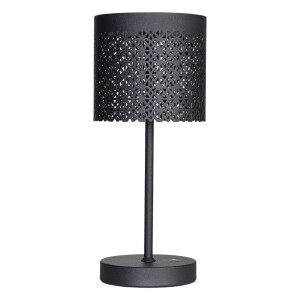 By Rydens Maison Akku Tischleuchte IP44 sandschwarz