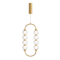 Maytoni Pendelleuchte Amulet Metall Gold gallery