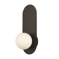 Maytoni Wandleuchte Bao Metall Schwarz MOD419WL-01B mit IP 2
