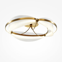 Maytoni Deckenleuchte Breeze Aluminium Messing MOD281CL-L45B