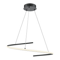 Maytoni Pendelleuchte Curve Aluminium Sc gallery