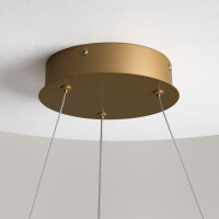 Maytoni Pendelleuchte Curve Aluminium Messing MOD242PL-L33BS