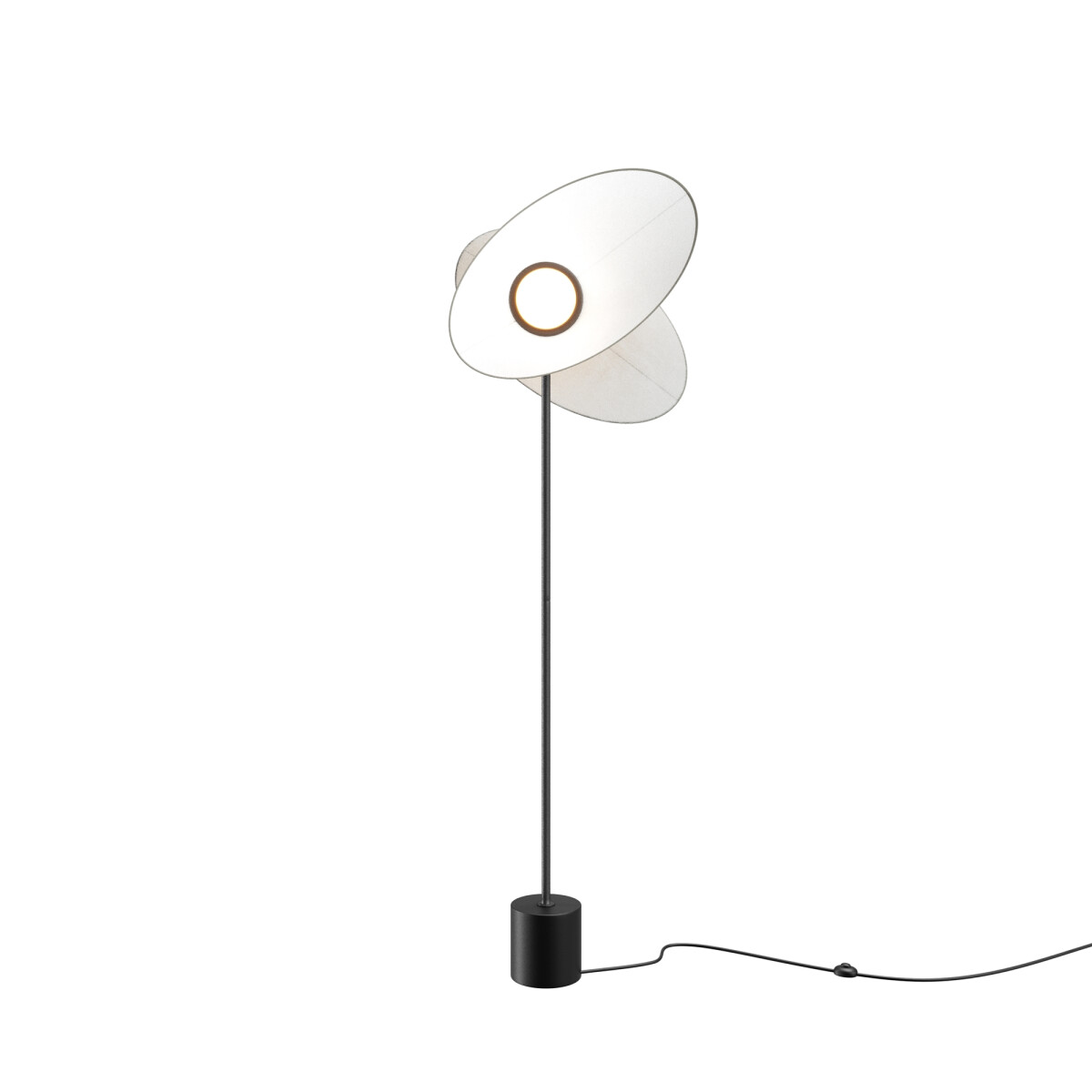 Maytoni Stehleuchte Evolution Aluminium Schwarz MOD396FL-L10W3K mit IP 20
