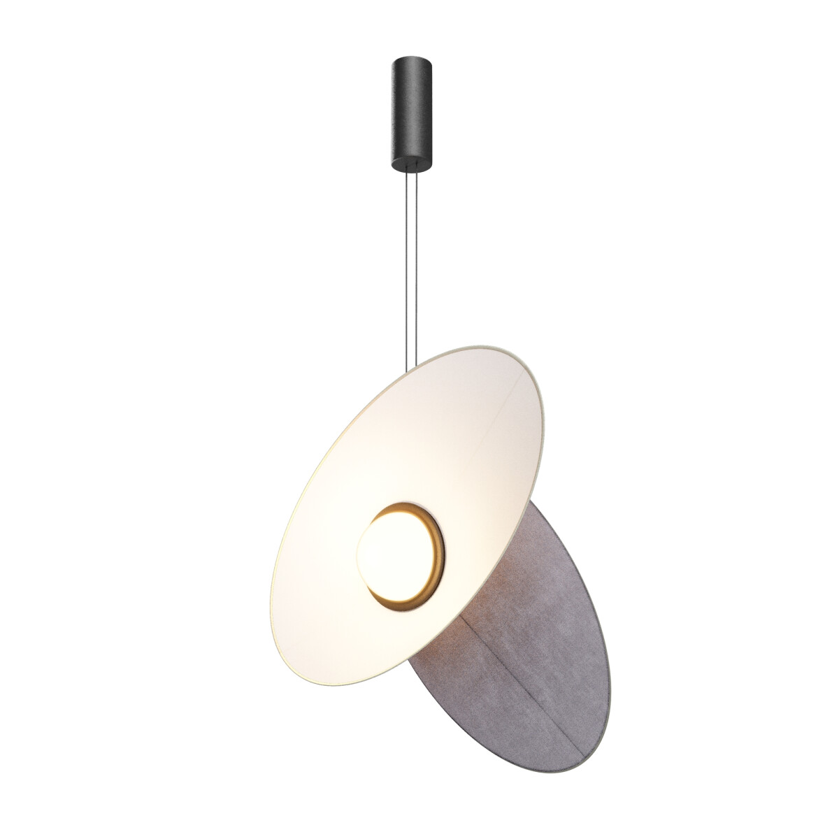 Maytoni Pendelleuchte Evolution Aluminium Schwarz MOD396PL-L10BL3K mit IP 20