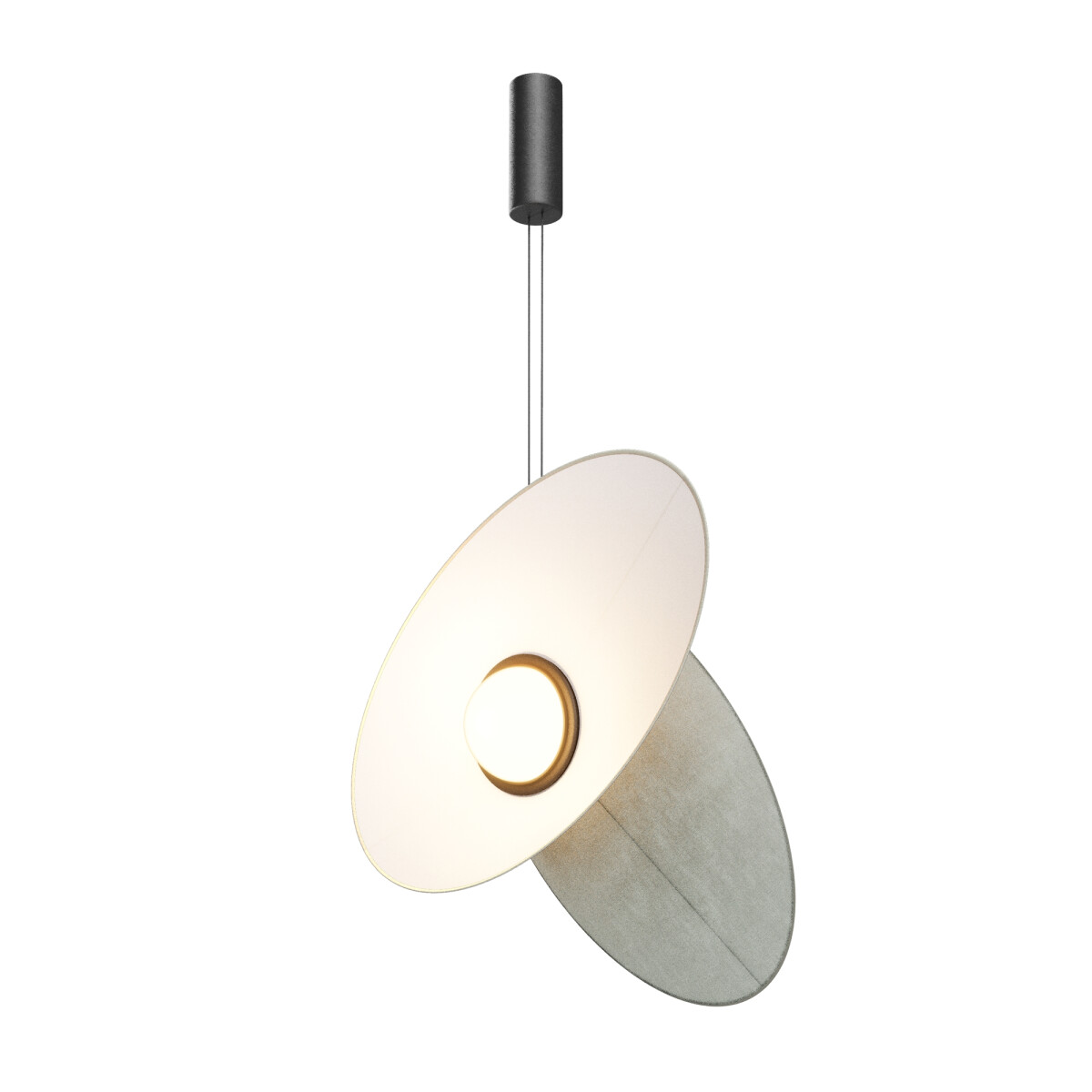 Maytoni Pendelleuchte Evolution Aluminium Schwarz MOD396PL-L10GR3K mit IP 20