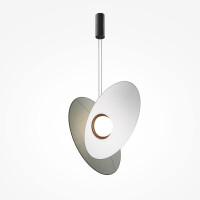 Maytoni Pendelleuchte Evolution Aluminium Schwarz MOD396PL-L