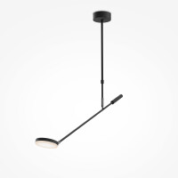 Maytoni Deckenleuchte Fad Metall Schwarz MOD070CL-L8B3K mit 